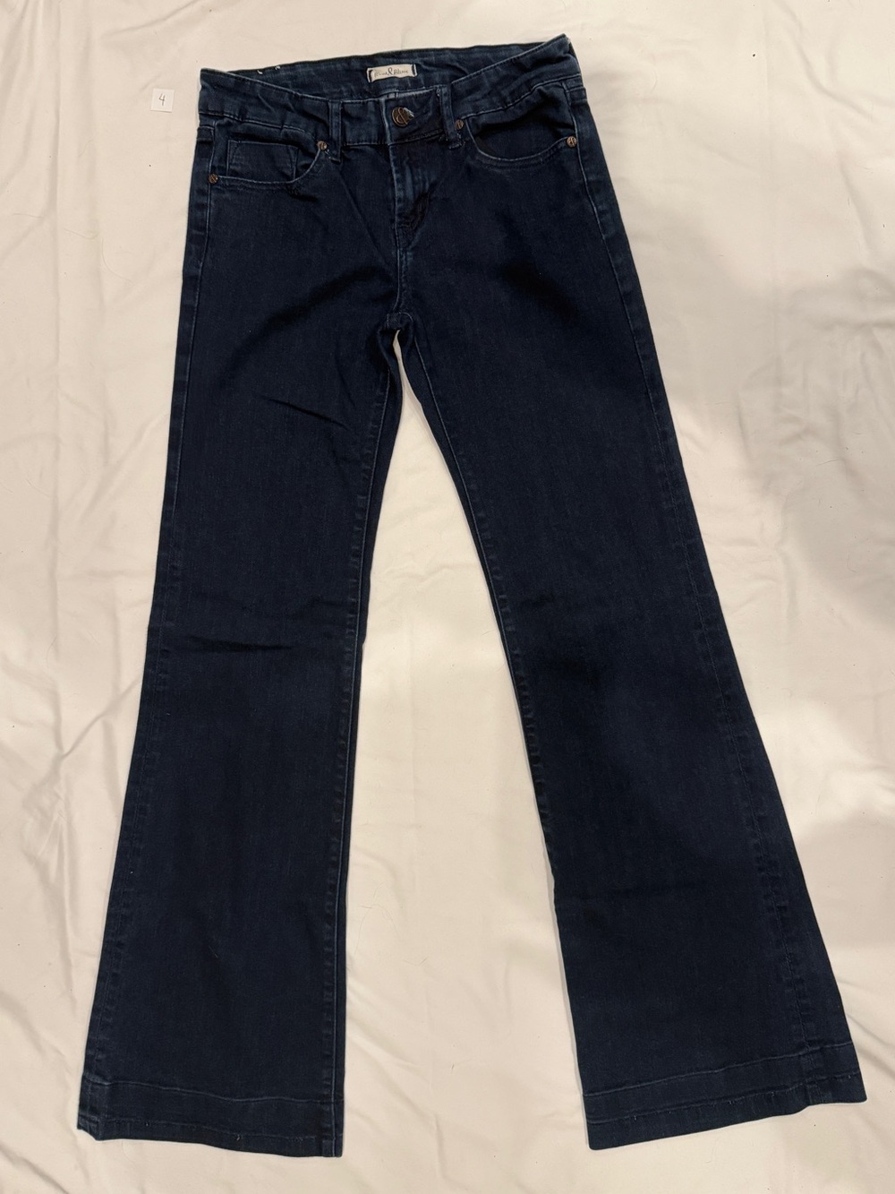 Rivet & Blues Dark Blue Flare Jeans